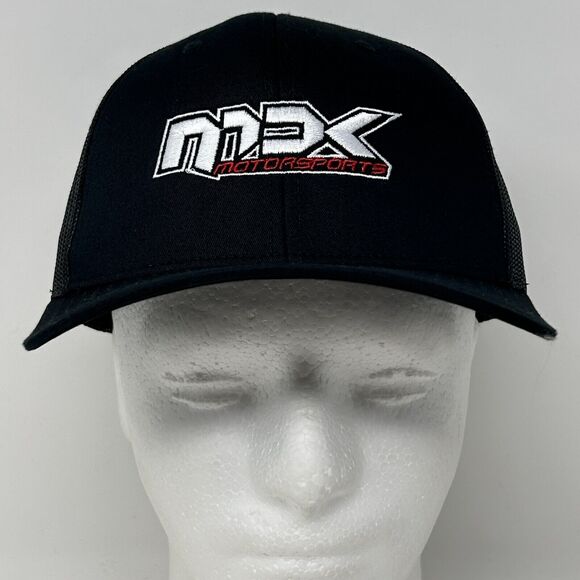 MDK Motorsports Trucker Hat Baseball Cap Auto Racing Supercross Snapback Black - Picture 2 of 9